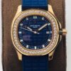 Replica Patek Philippe Aquanaut 5067A Quartz Movement PPF Factory Diamond Bezel