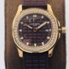 Replica Patek Philippe Aquanaut 5067A Quartz Movement PPF Factory Brown Strap Replica Watches