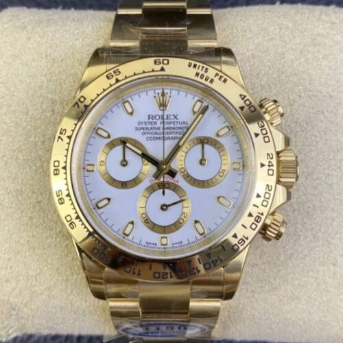 Replica Rolex Cosmograph Daytona M116508-0001 Clean Factory White Dial - Replica Watches Factory