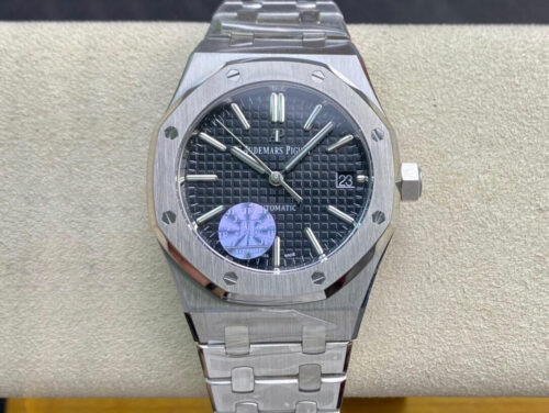 Replica Audemars Piguet Royal Oak 15450 1:1 Best Edition JF Factory Black Dial