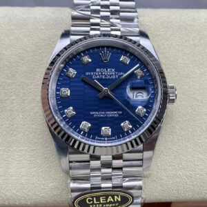 Replica Rolex Datejust M126234-0057 36MM Clean Factory Diamond-set Dial - Replica Watches Factory