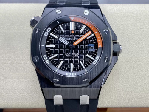 Replica Audemars Piguet Royal Oak Offshore 15707CE.OO.A002CA.01 APS Factory Black Rubber Strap - Replica Watches Factory