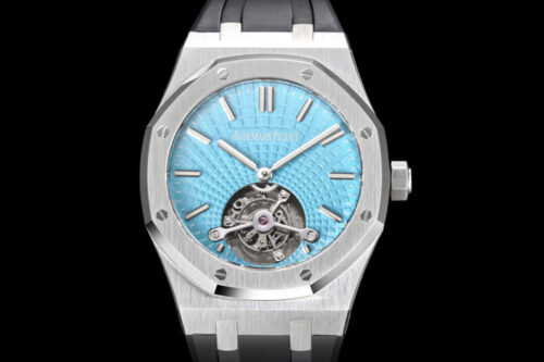 Replica Audemars Piguet Royal Oak Tourbillon 26530PT.OO.1220PT.01 R8 Factory Blue Dial