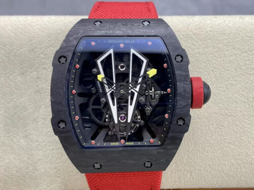 Replica Richard Mille RM27-03 Tourbillon BBR Factory Red Strap - Replica Watches Factory