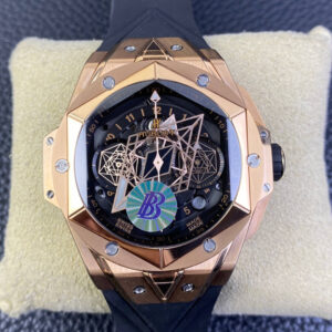 Replica Hublot Big Bang Sang Bleu II 418.OX.1108.RX.MXM19 BB Factory Black Strap