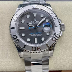 Replica Rolex Yacht Master M126622-0001 40MM VS Factory Silver Strap