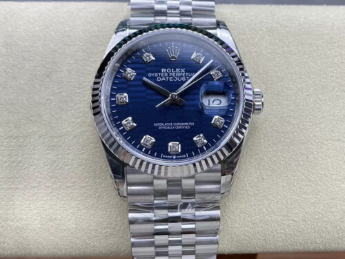 Replica Rolex Datejust M126234-0057 36MM VS Factory Diamond Bezel