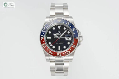 Replica Rolex GMT Master II M126710BLRO-0002 C+ Factory Stainless Steel