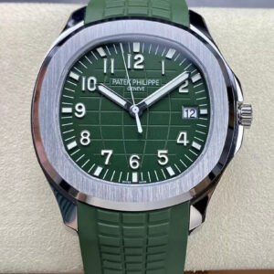 Replica Patek Philippe Aquanaut 5168G-010 3K Factory V2 Version Green Strap