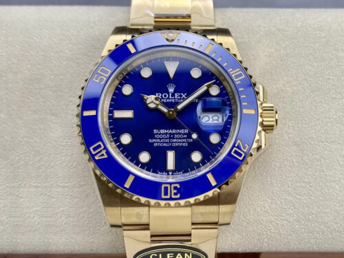 Replica Rolex Submariner M126618lb-0002 41MM Clean Factory Blue Bezel Dial