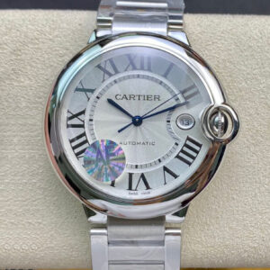 Replica Ballon Bleu De Cartier W69012Z4 42MM AF Factory Silver Bezel