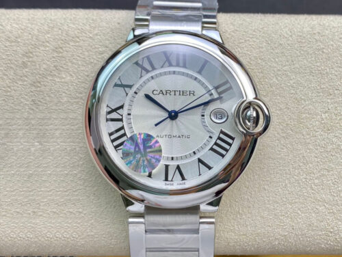 Replica Ballon Bleu De Cartier W69012Z4 42MM AF Factory Silver Bezel