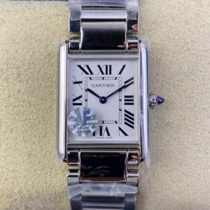 Replica Cartier Tank WSTA0052 AF Factory Silver Stainless Steel