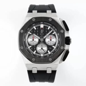 Replica Audemars Piguet Royal Oak Offshore 26420SO.OO.A002CA.01 APF Factory Black Strap