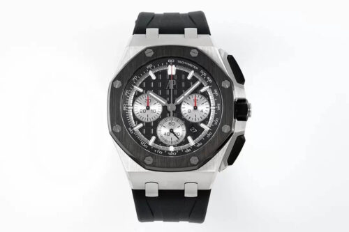 Replica Audemars Piguet Royal Oak Offshore 26420SO.OO.A002CA.01 APF Factory Black Strap