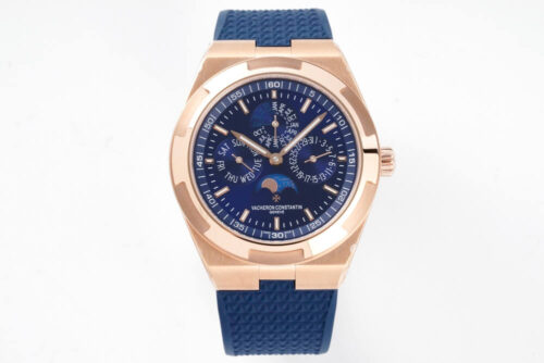 Replica Vacheron Constantin Overseas 4300V/120R-B509 8F Factory V2 Blue Rubber