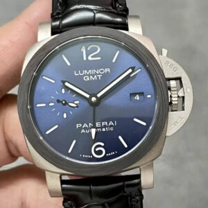 Replica Panerai Luminor PAM01279 VS Factory Black Leather Strap