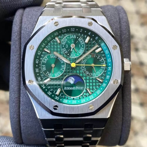 Replica Audemars Piguet Royal Oak 26606ST.OO.1220ST.01 APS Factory Green Dial