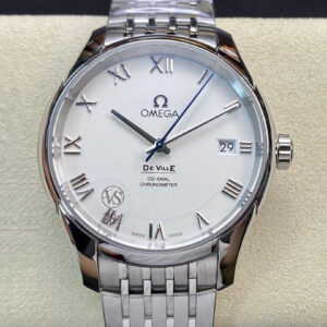 Replica Omega De Ville 431.10.41.21.02.001 VS Factory Stainless Steel White Dial