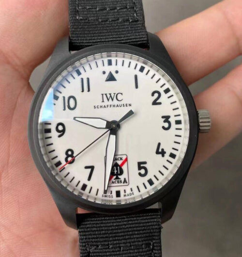 Replica IWC Pilot IW326905 M+ Factory Ceramic Bezel