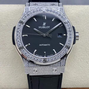 Replica Hublot Classic Fusion 542.NX.1171.LR.1704 42MM HB Factory Black Rubber Strap