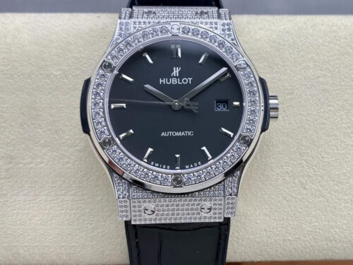 Replica Hublot Classic Fusion 542.NX.1171.LR.1704 42MM HB Factory Black Rubber Strap