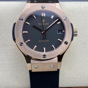 Replica Hublot Classic Fusion 565.OX.1480.RX 38MM HB Factory Black Strap