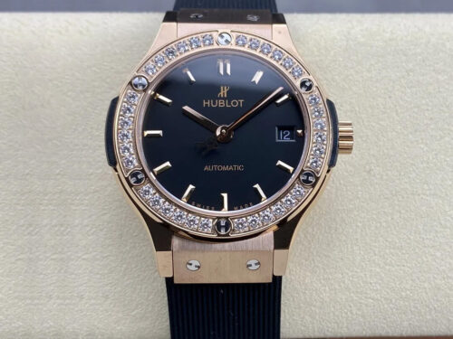 Replica Hublot Classic Fusion 565.OX.1480.RX.1204 38MM HB Factory Gold Diamond Bezel