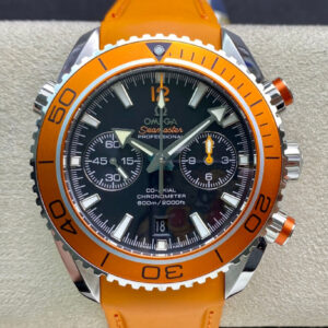 Replica Omega Seamaster 232.32.46.51.01.001 OM Factory Orange Rubber Strap