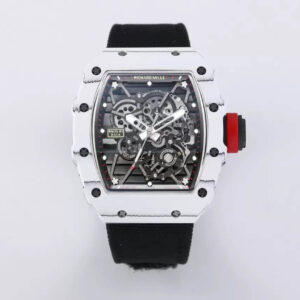 Replica Richard Mille RM35-01 BBR Factory Black Fabric Strap