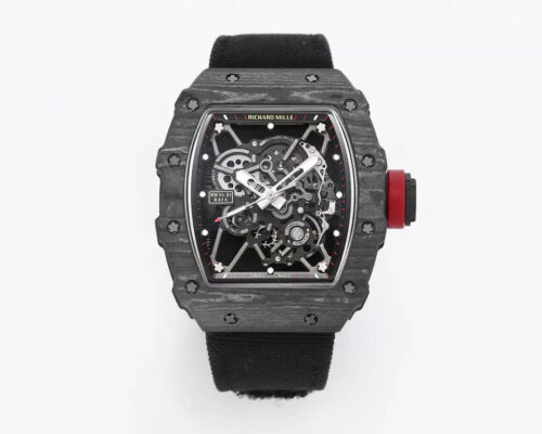 Replica Richard Mille RM35-01 BBR Factory Black Carbon Fiber