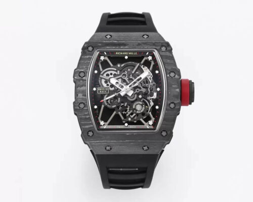 Replica Richard Mille RM35-01 BBR Factory Skeleton Dial Black Strap