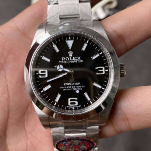 Replica Rolex Explorer M214270-0003 39MM Clean Factory Black Dial