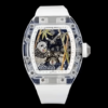 Replica Richard Mille RM26-01 Tourbillon RM Factory White Rubber Strap