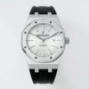 Replica Audemars Piguet Royal Oak 15400 APS Factory White Dial Silver Bezel