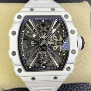 Replica Richard Mille RM12-01 Tourbillon RM Factory White Carbon Fiber Case