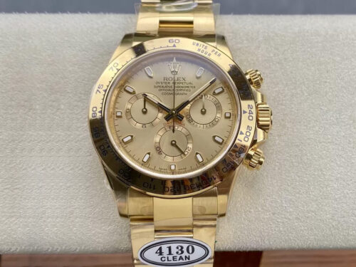 Replica Rolex Cosmograph Daytona M116508-0003 Clean Factory Yellow Gold Case