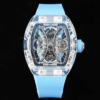 Replica Richard Mille RM053-02 Tourbillon RM Factory Skeleton Dial Blue Strap