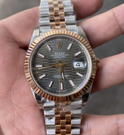 Replica Rolex Datejust M126331-0020 41MM VS Factory Gray Dial