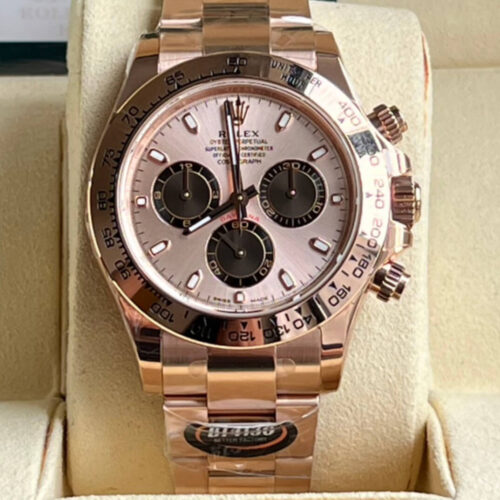 Replica Rolex Daytona M116505-0016 BT Factory Gold Strap