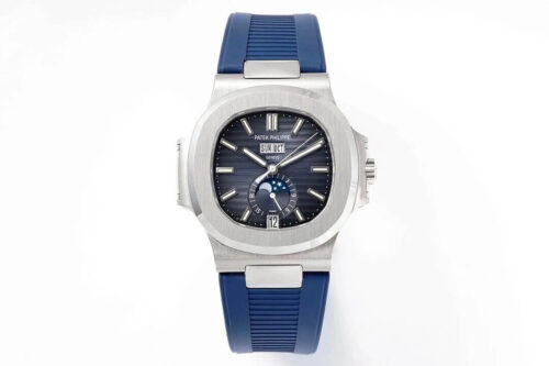 Replica Patek Philippe Nautilus 5726/1A-014 PPF Factory Blue Rubber Strap