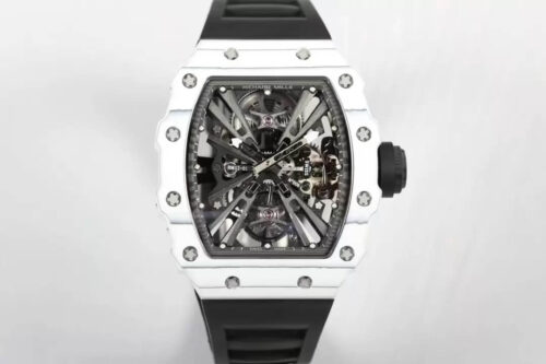 Replica Richard Mille RM12-01 Tourbillon RM Factory Black Strap