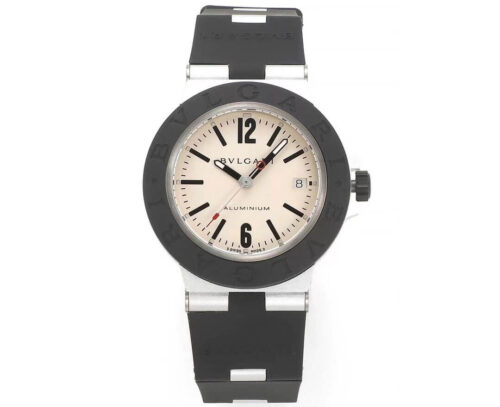 Replica Bvlgari Aluminium 103382 BV Factory Gray Dial