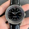 Replica Breitling Navitimer 1 V7 Factory Black Strap