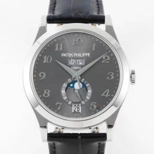 Replica Patek Philippe Complications 5396G-014 ZF Factory Black Leather Strap