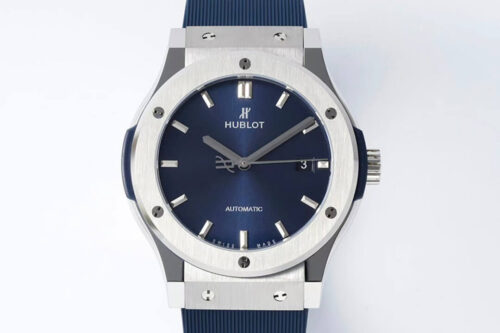 Replica Hublot Classic Fusion 542.NX.7170.RX 42MM HB Factory Blue Strap