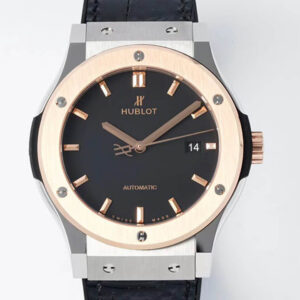 Replica Hublot Classic Fusion 542.NO.1181.LR 42MM HB Factory Black Leather Strap