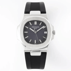 Replica Patek Philippe Nautilus 5711 PPF Factory Black Strap