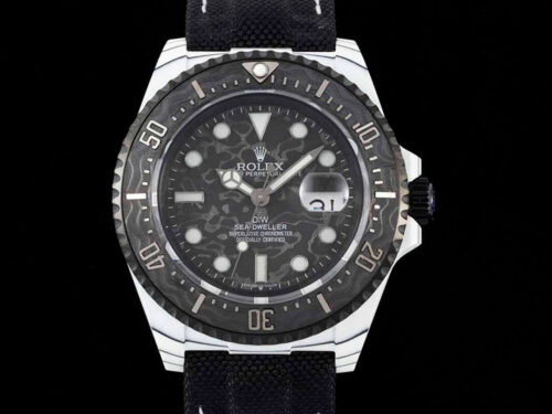 Replica Rolex Sea-Dweller Diw Factory Black Strap