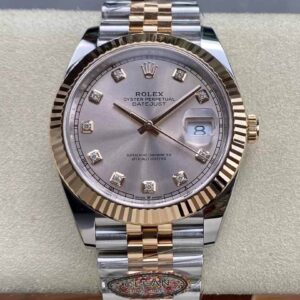 Replica Rolex Datejust 41MM M126331-0008 Clean Factory Diamond Dial